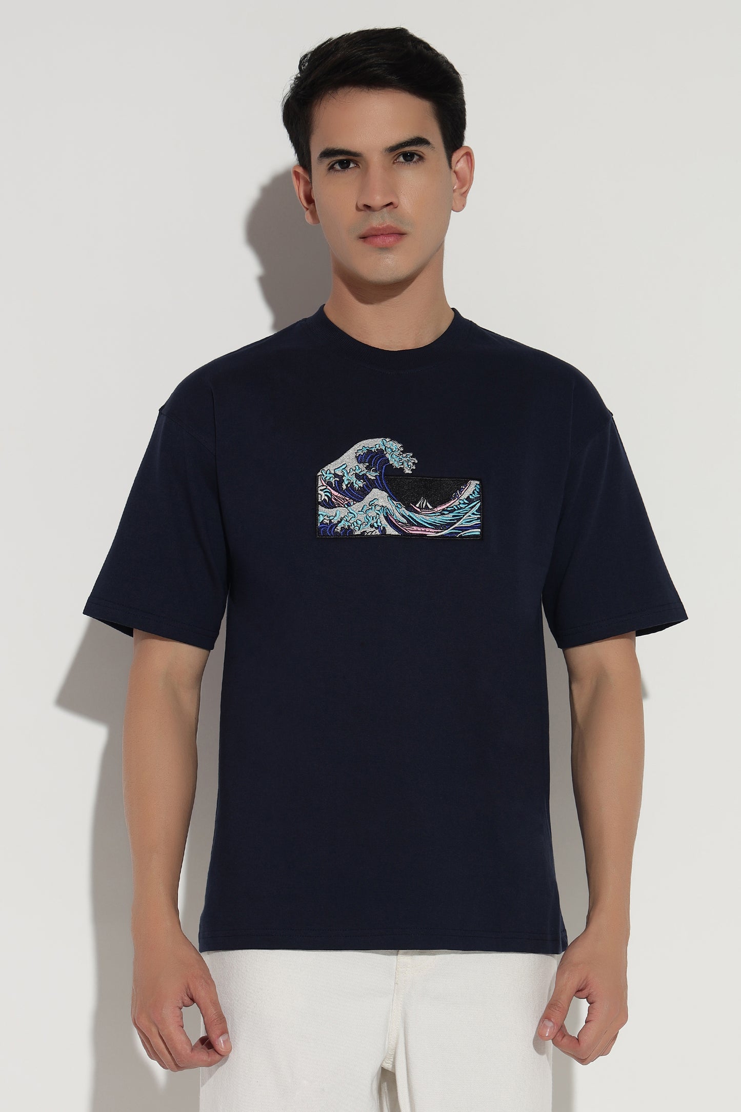 NAVY BY THE SEA T-SHIRT