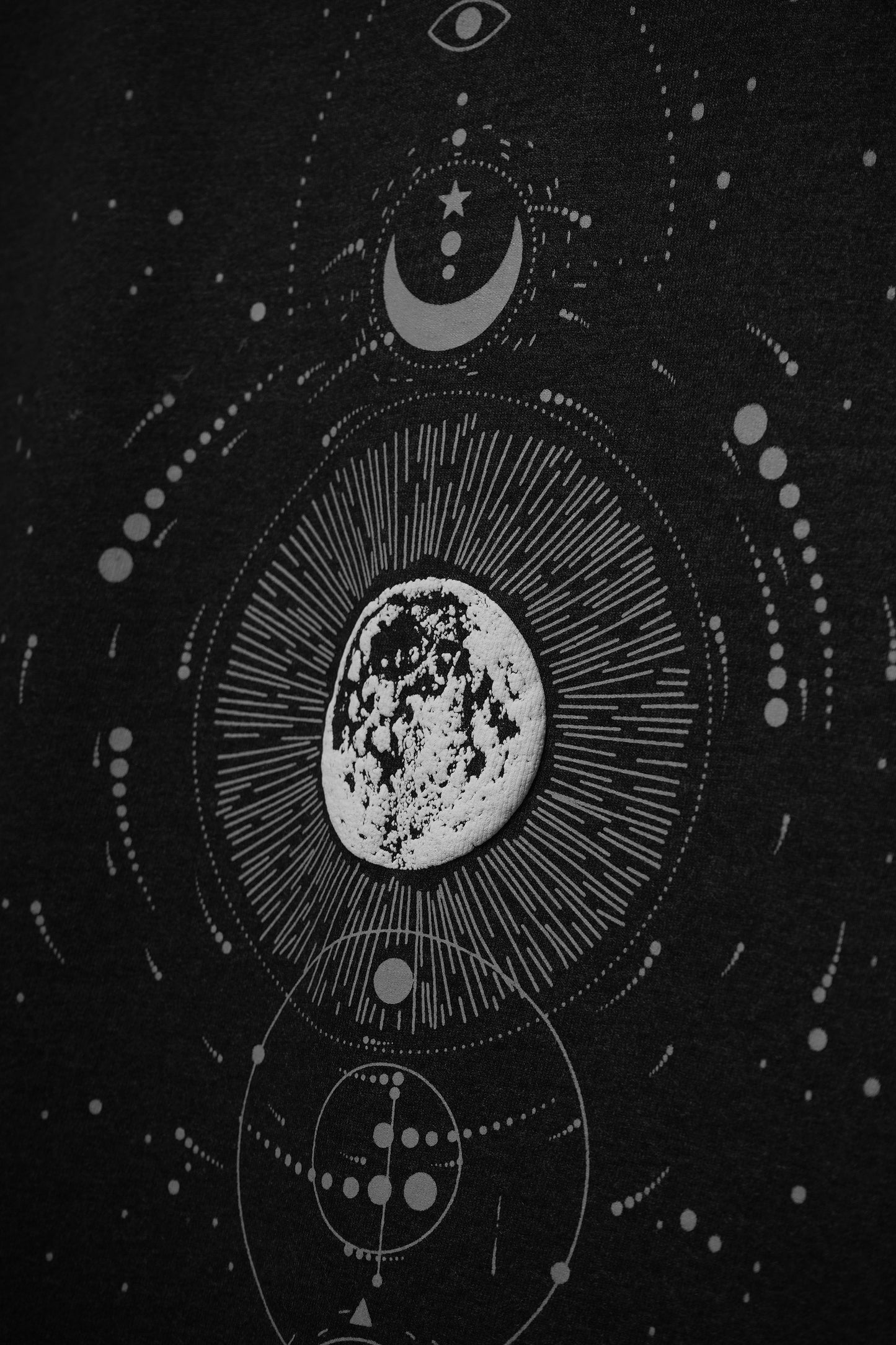 GREY CELESTIAL T-SHIRT
