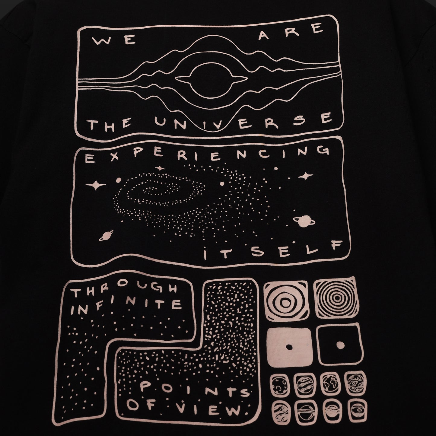 BLACK UNIVERSE T-SHIRT