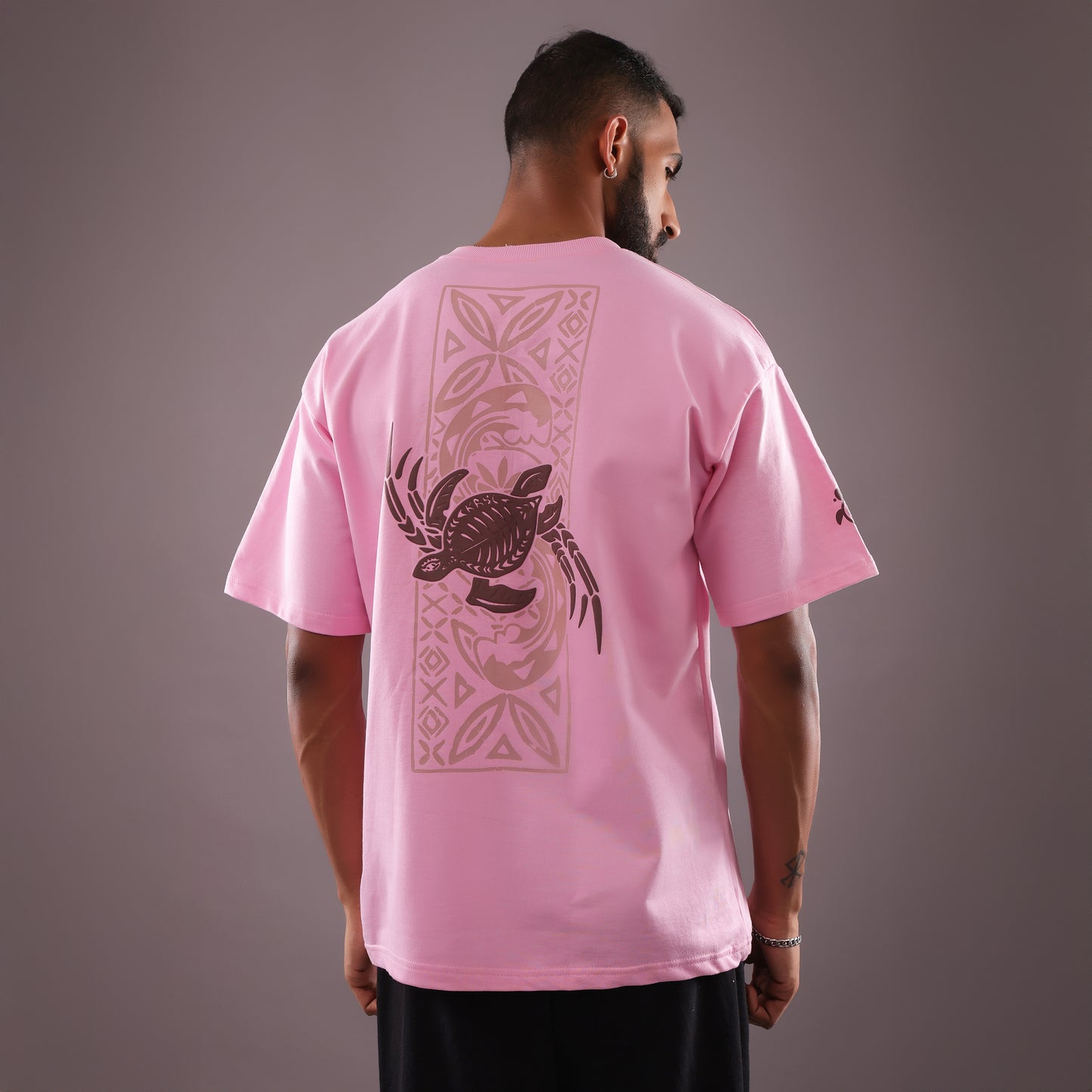 PASTEL PINK KURMA T-SHIRT