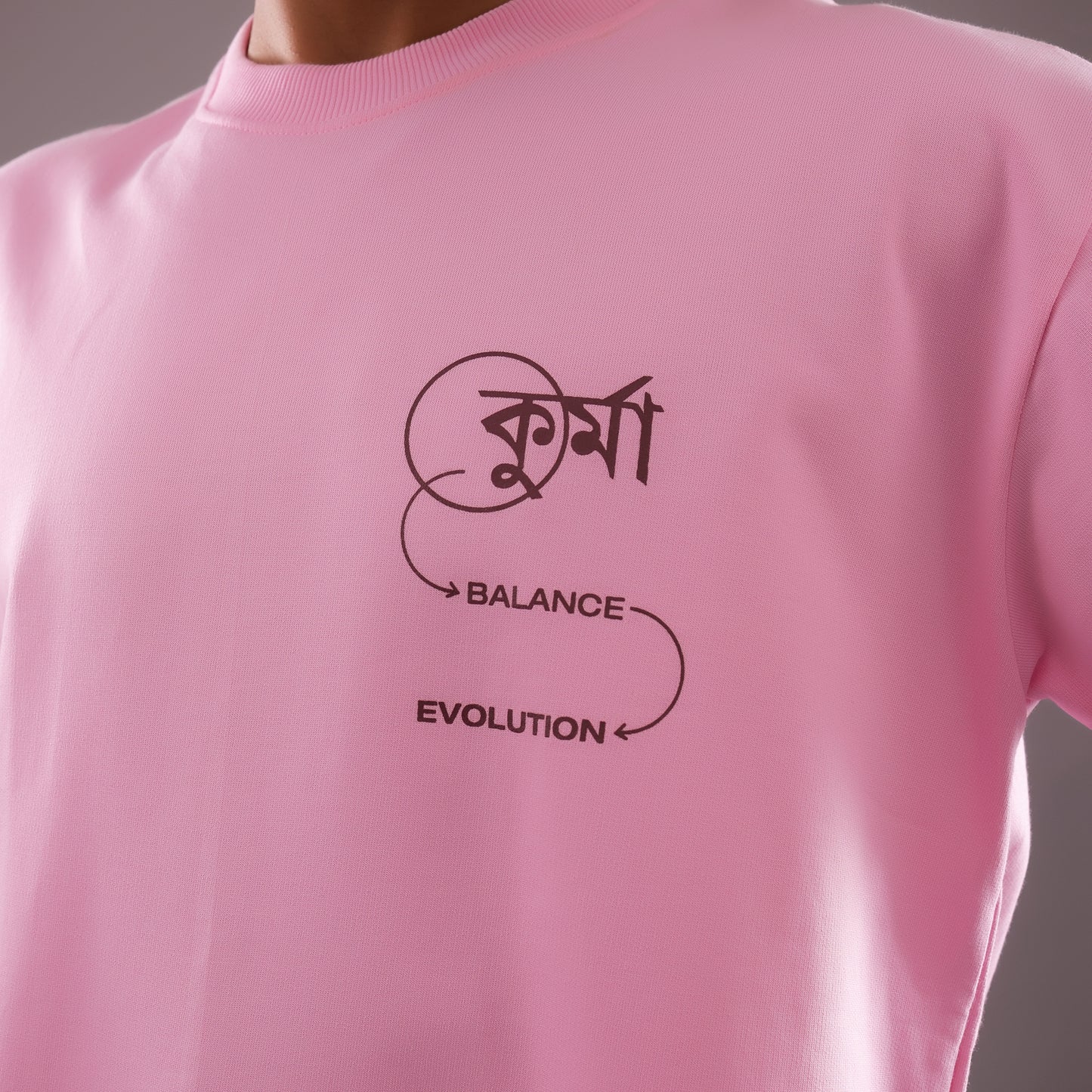 PASTEL PINK KURMA T-SHIRT