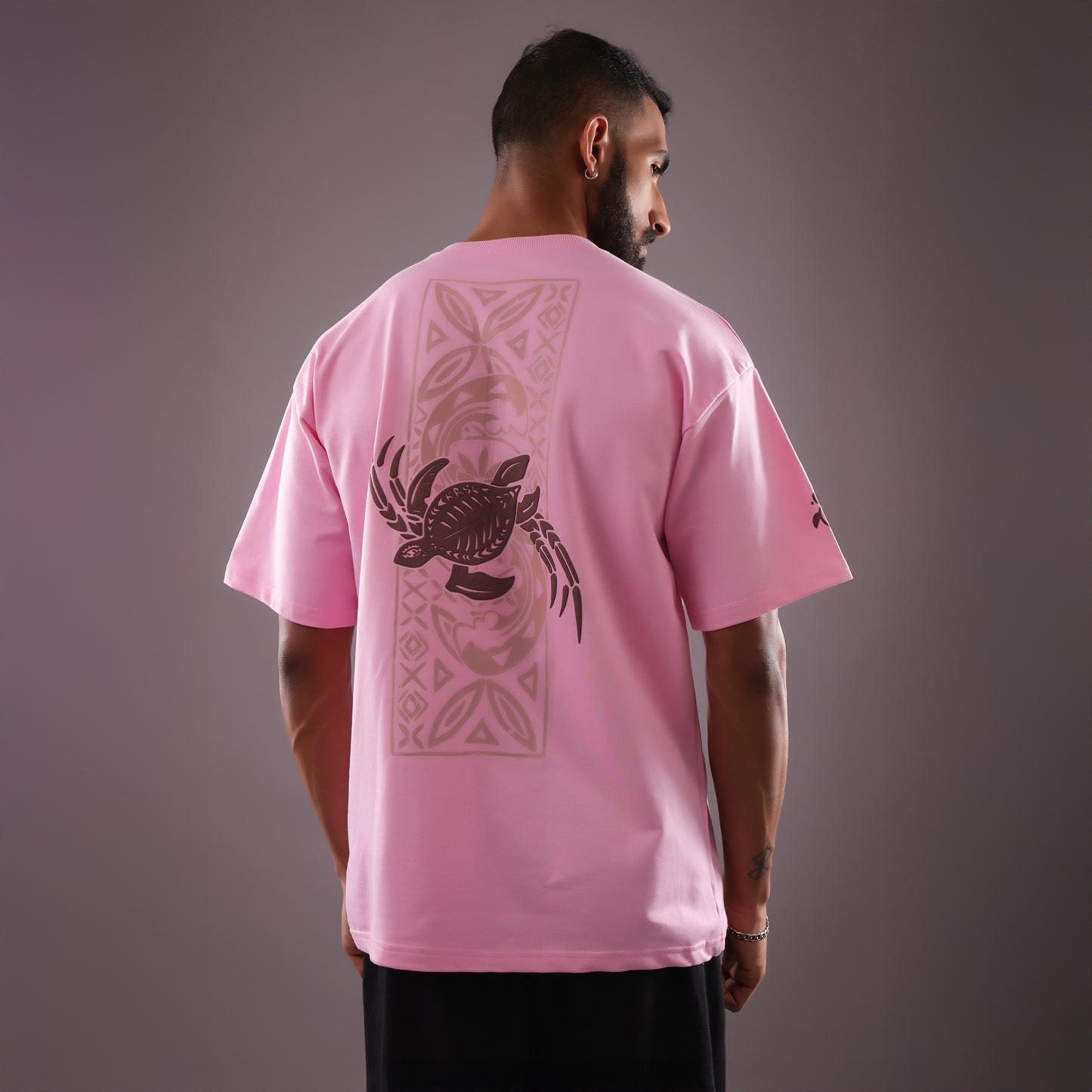 PASTEL PINK KURMA T-SHIRT