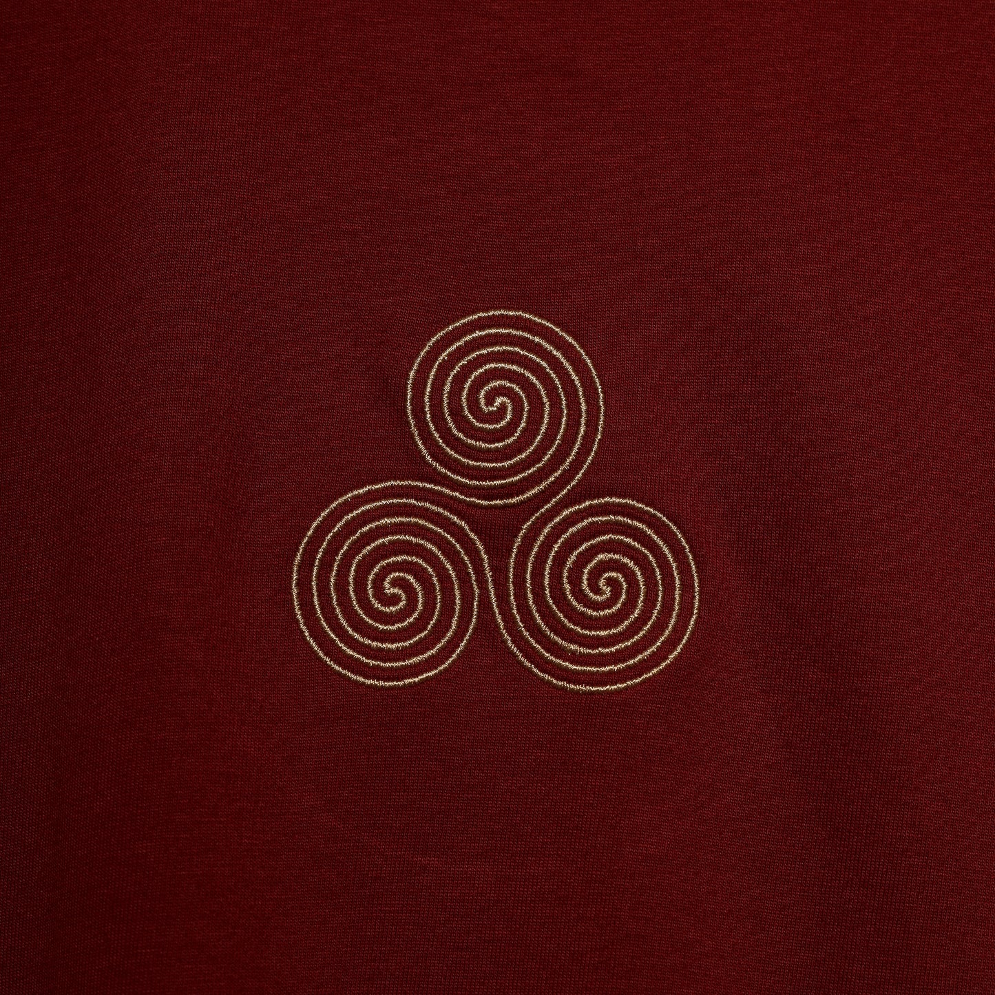 MAROON HOURGLASS T-SHIRT