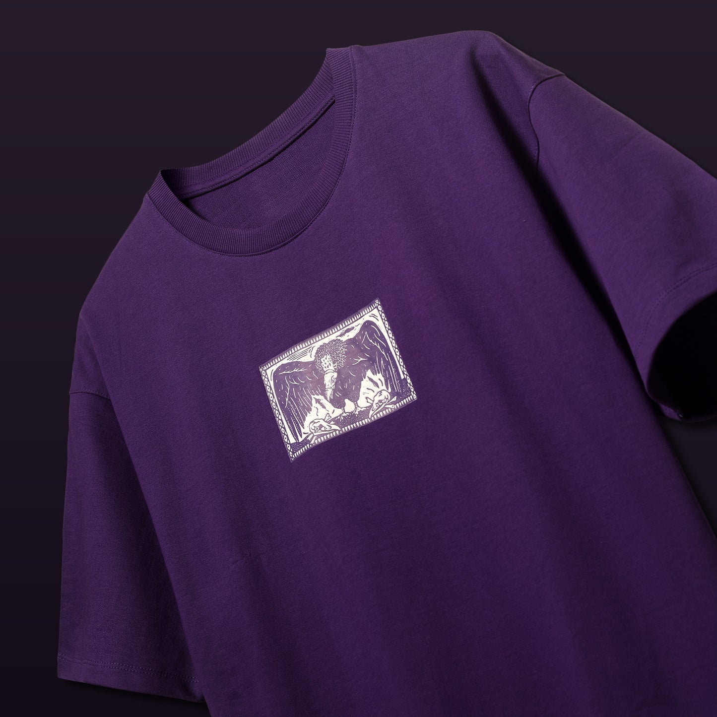 PURPLE VULTURE T-SHIRT