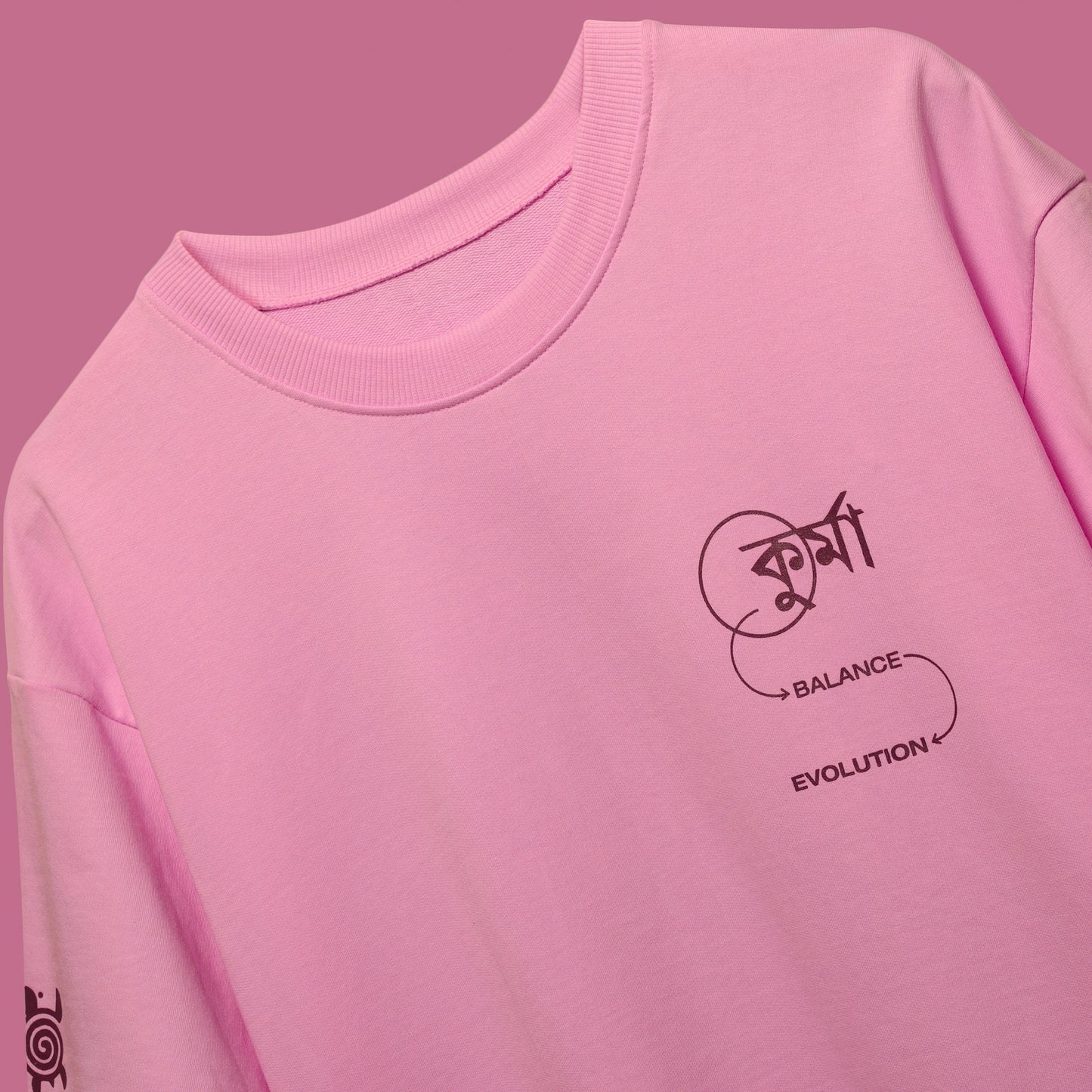 PASTEL PINK KURMA T-SHIRT