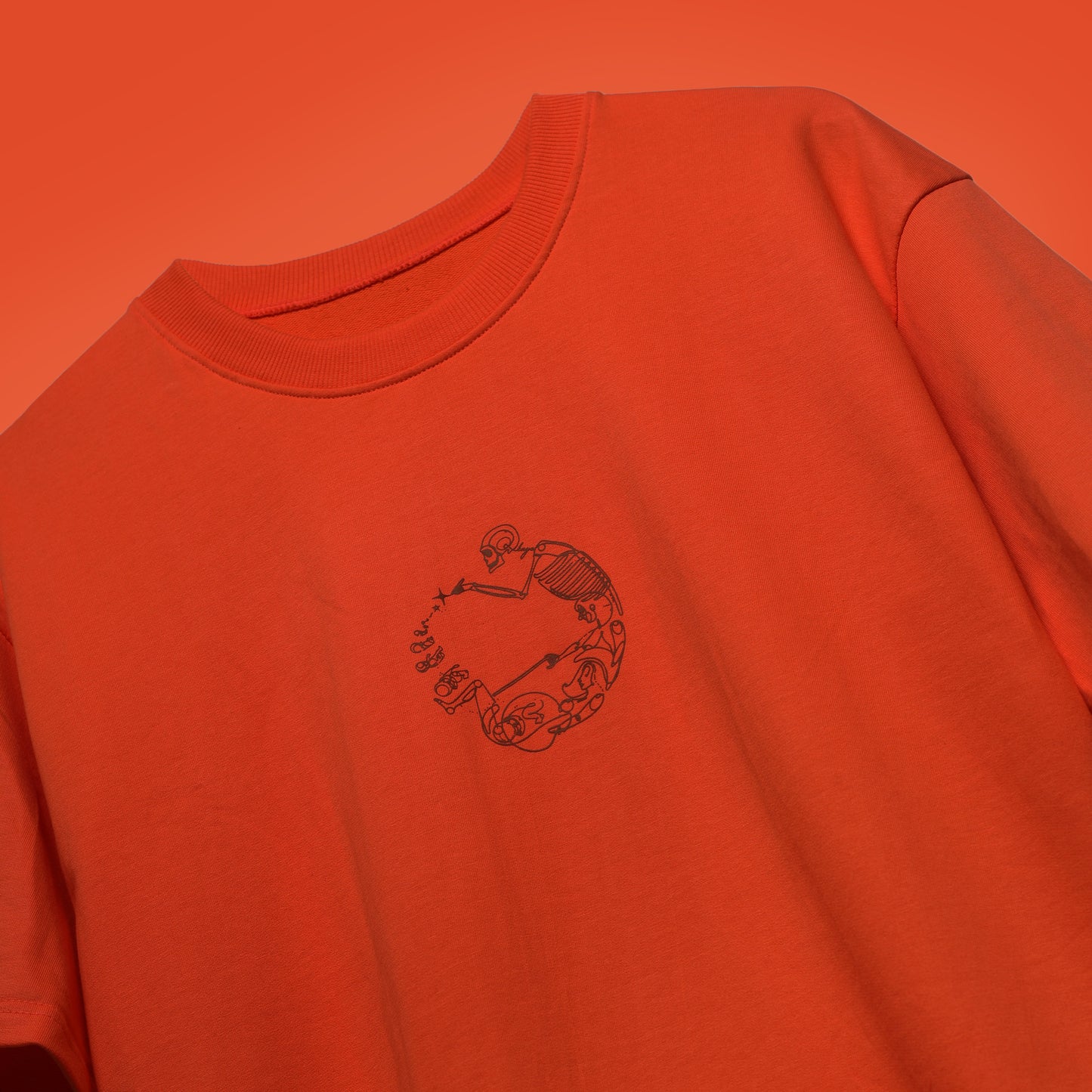 PASTEL ORANGE ORIGIN T-SHIRT