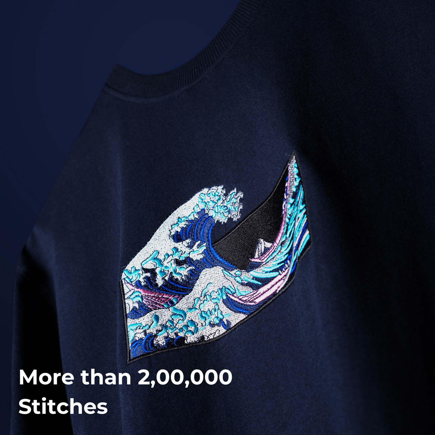 NAVY BY THE SEA T-SHIRT
