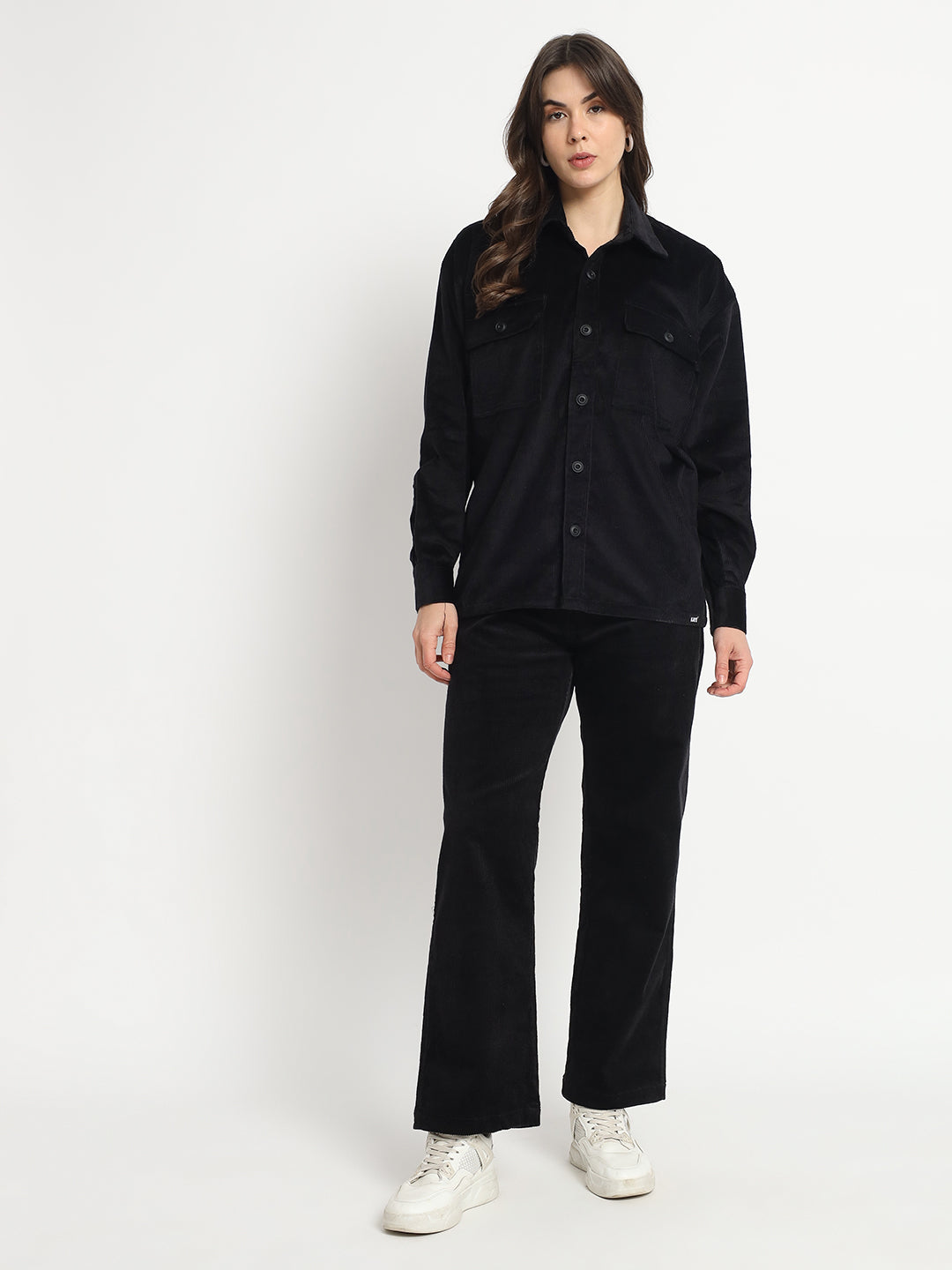 SABLE BLACK CORDUROY UNISEX JACKET – Kaye