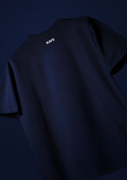 NAVY HOKUSAI WAVE T-SHIRT