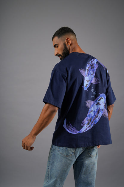 NAVY BY THE SEA T-SHIRT