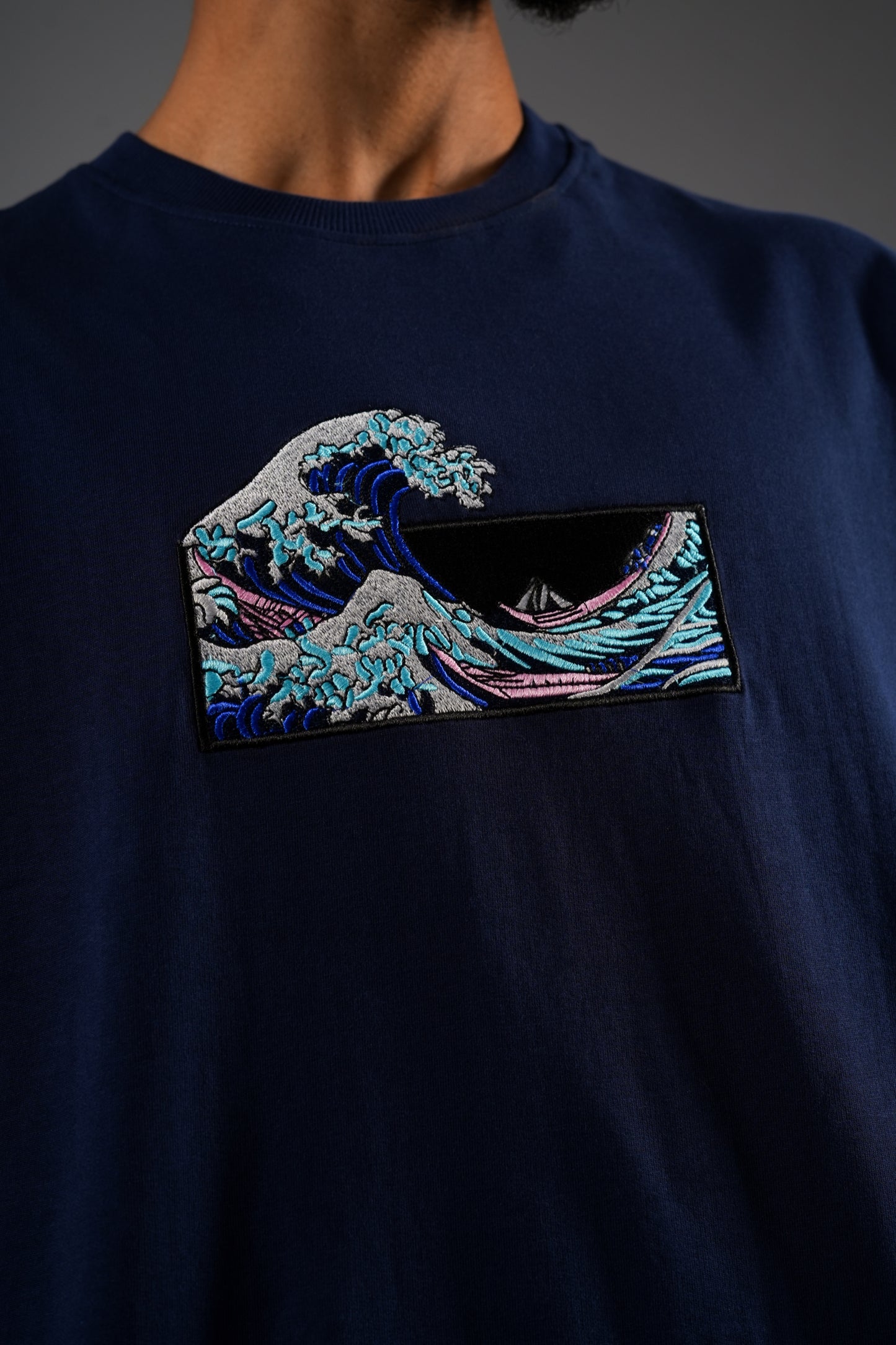 NAVY BY THE SEA T-SHIRT