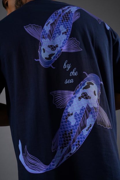 NAVY BY THE SEA T-SHIRT