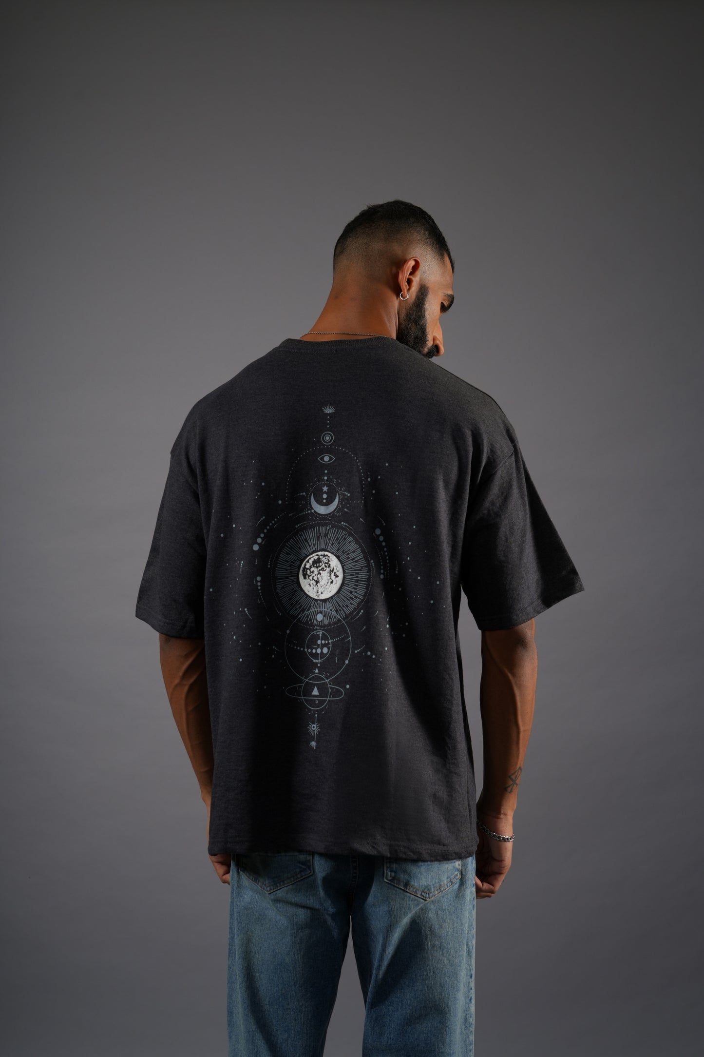 GREY CELESTIAL T-SHIRT