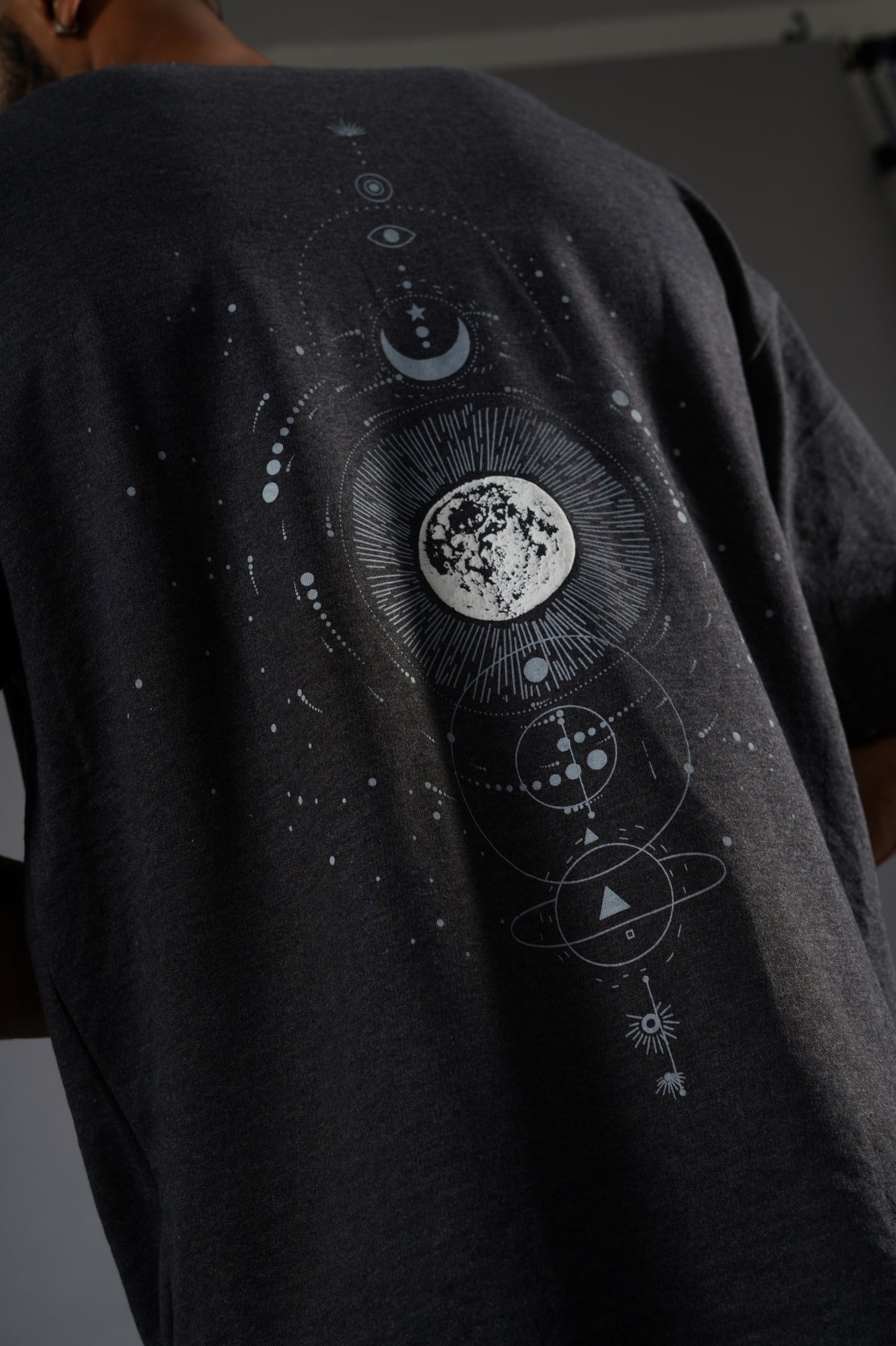 GREY CELESTIAL T-SHIRT