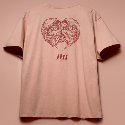 DUST PINK MANIFEST T-SHIRT