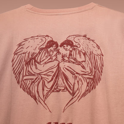 DUST PINK MANIFEST T-SHIRT