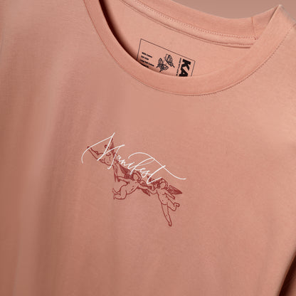 DUST PINK MANIFEST T-SHIRT