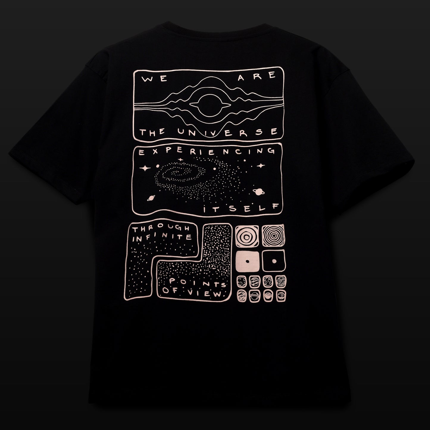 BLACK UNIVERSE T-SHIRT
