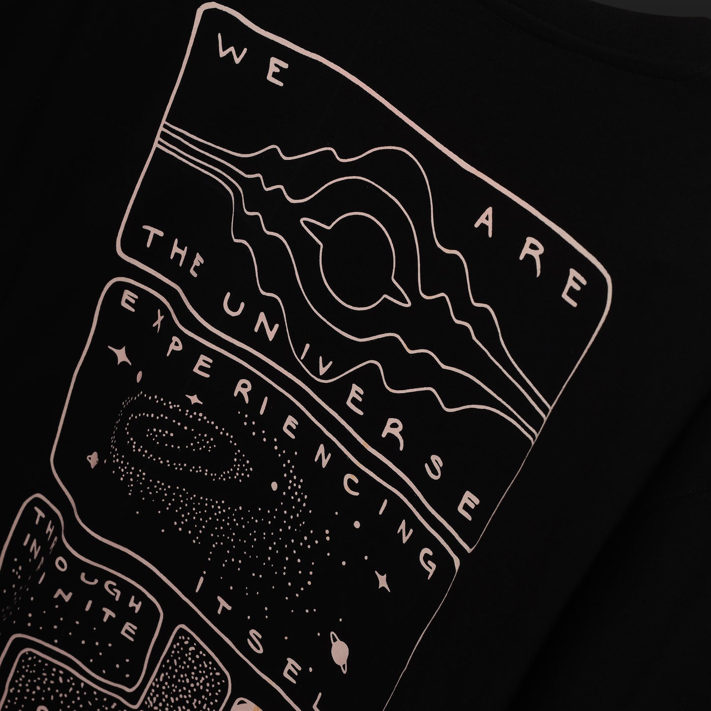 BLACK UNIVERSE T-SHIRT