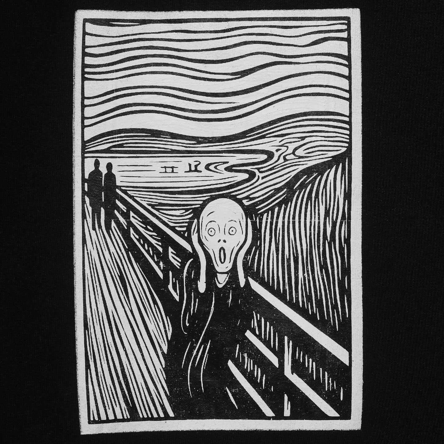 BLACK SCREAM T-SHIRT