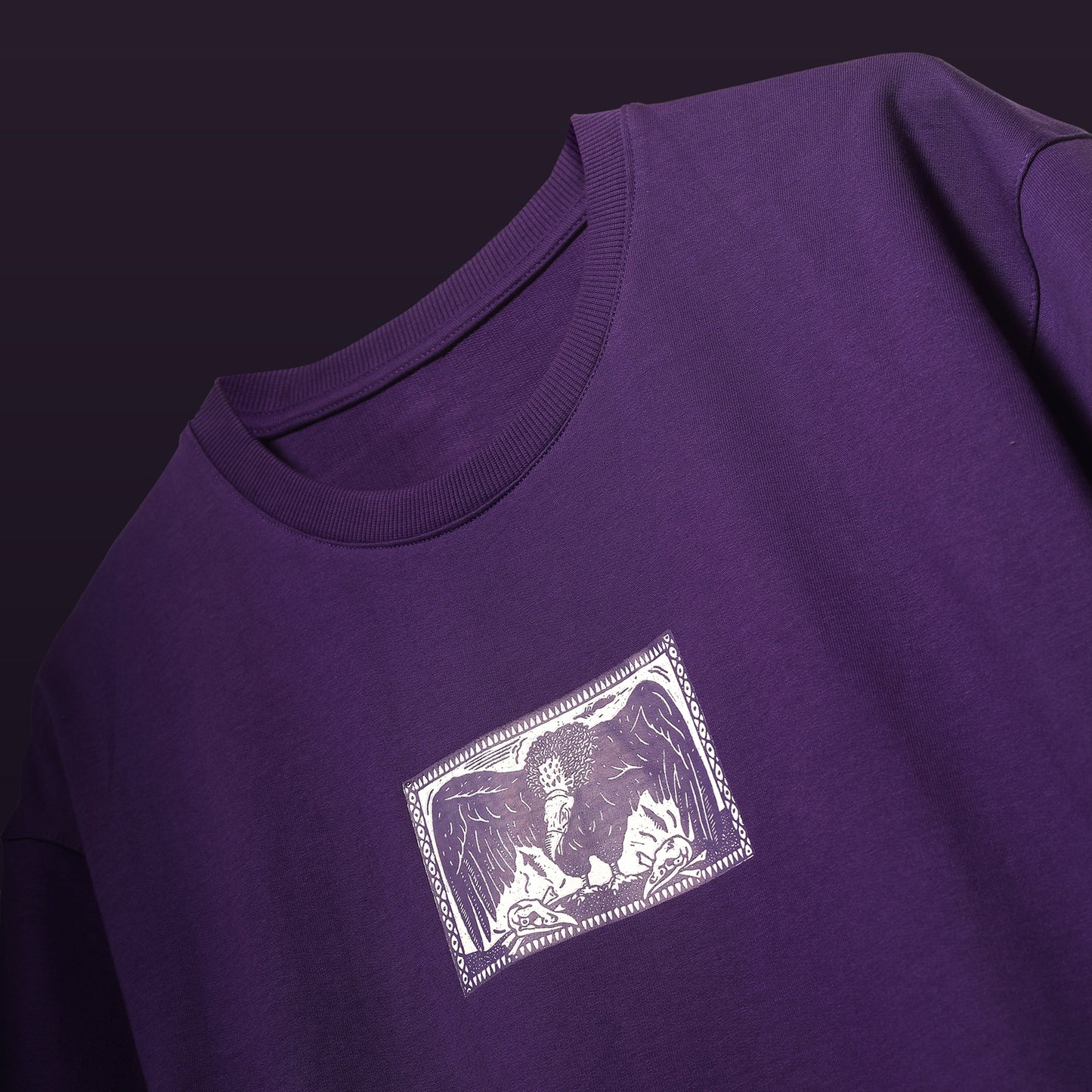PURPLE VULTURE T-SHIRT