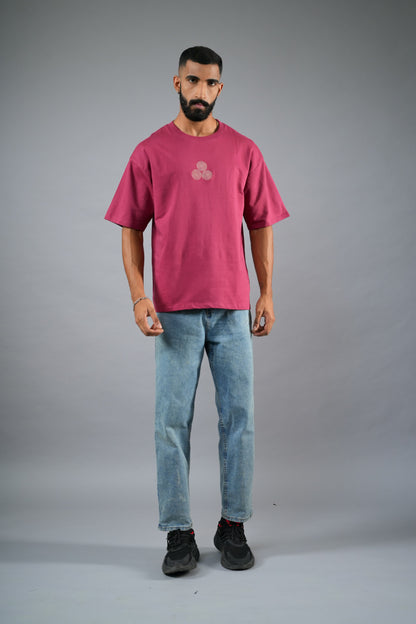 MAROON HOURGLASS T-SHIRT